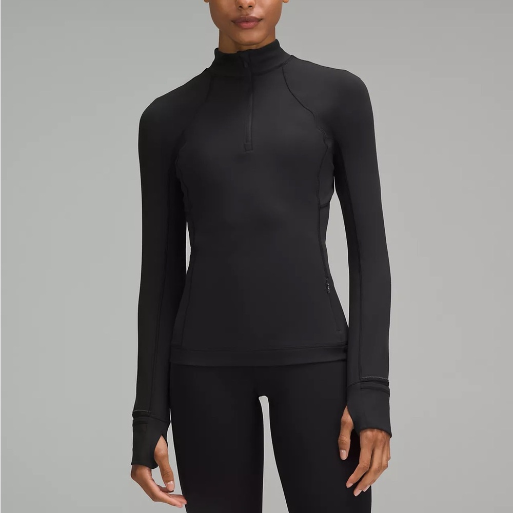 Lululemon It’s Rulu Half Zip Long Sleeved Running Shirt size 6